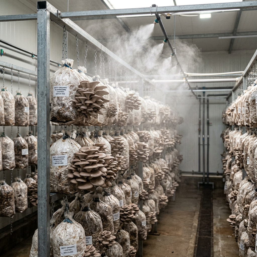 Our Mushroom Farm in Ooty